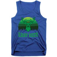 Easy Deer Hunting St Patricks Day Retro Irish Hunter Gift Tank Top