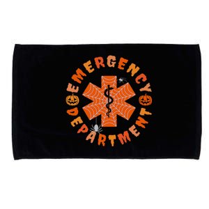 Emergency Department Halloween Emergency Room Nursing Nurse Microfiber Hand Towel