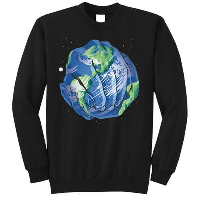 Earth Day Hands Sweatshirt