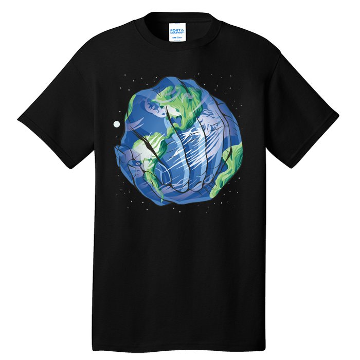 Earth Day Hands Tall T-Shirt