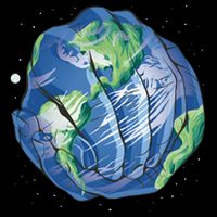 Earth Day Hands Tall T-Shirt