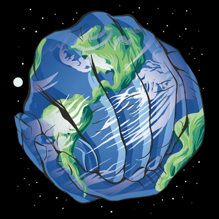Earth Day Hands Tall T-Shirt