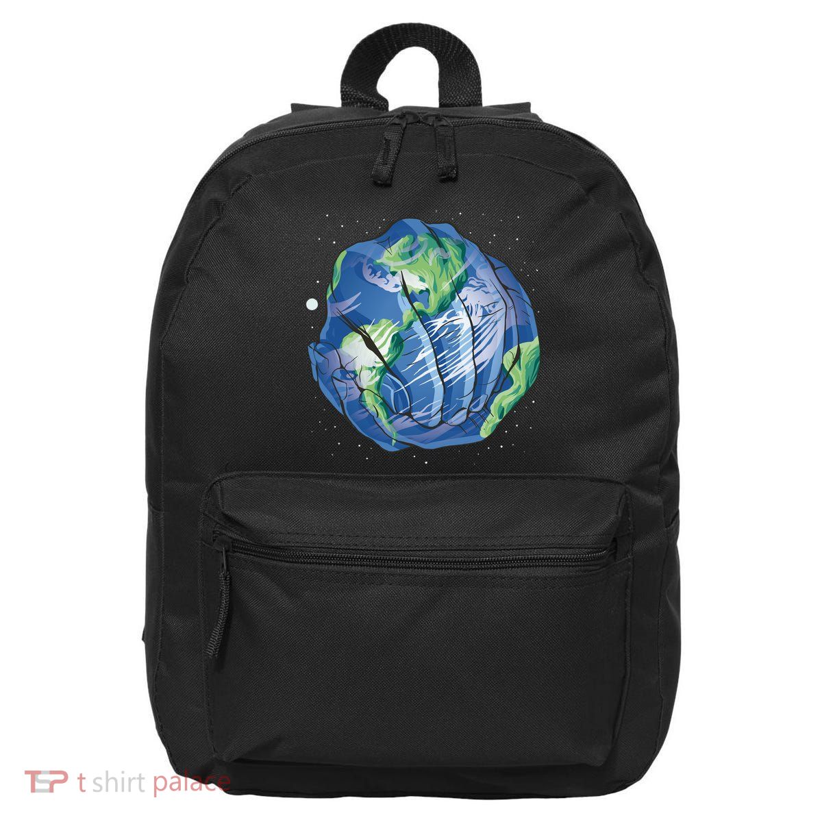 Earth Day Hands 16 in Basic Backpack