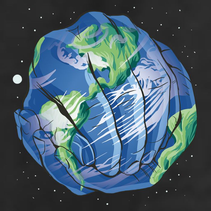 Earth Day Hands 25L Jumbo Tote