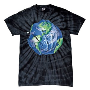 Earth Day Hands Tie-Dye T-Shirt