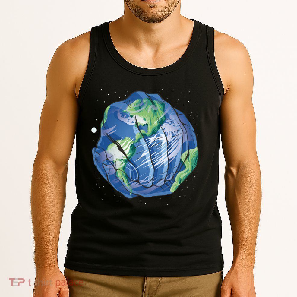 Earth Day Hands Tank Top