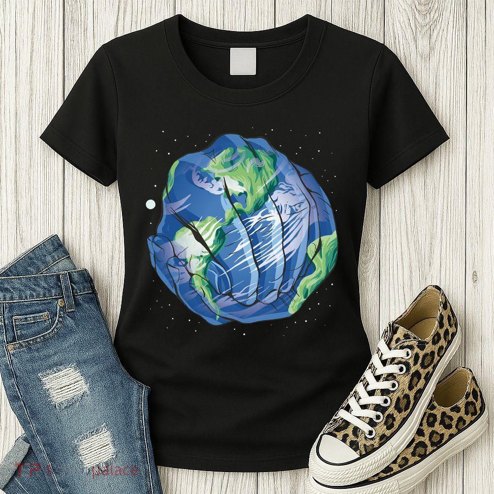 Earth Day Hands Women's T-Shirt