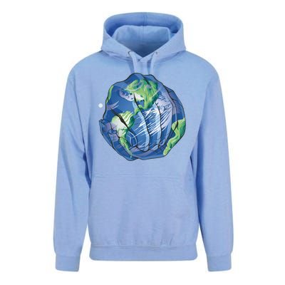 Earth Day Hands Unisex Surf Hoodie