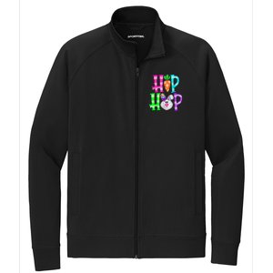 Easter Day Hip Hop Cute Bunny Funny Rabbit Stretch Full-Zip Cadet Jacket