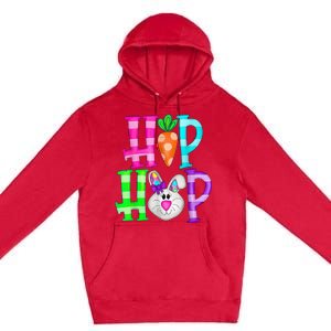 Easter Day Hip Hop Cute Bunny Funny Rabbit Premium Pullover Hoodie