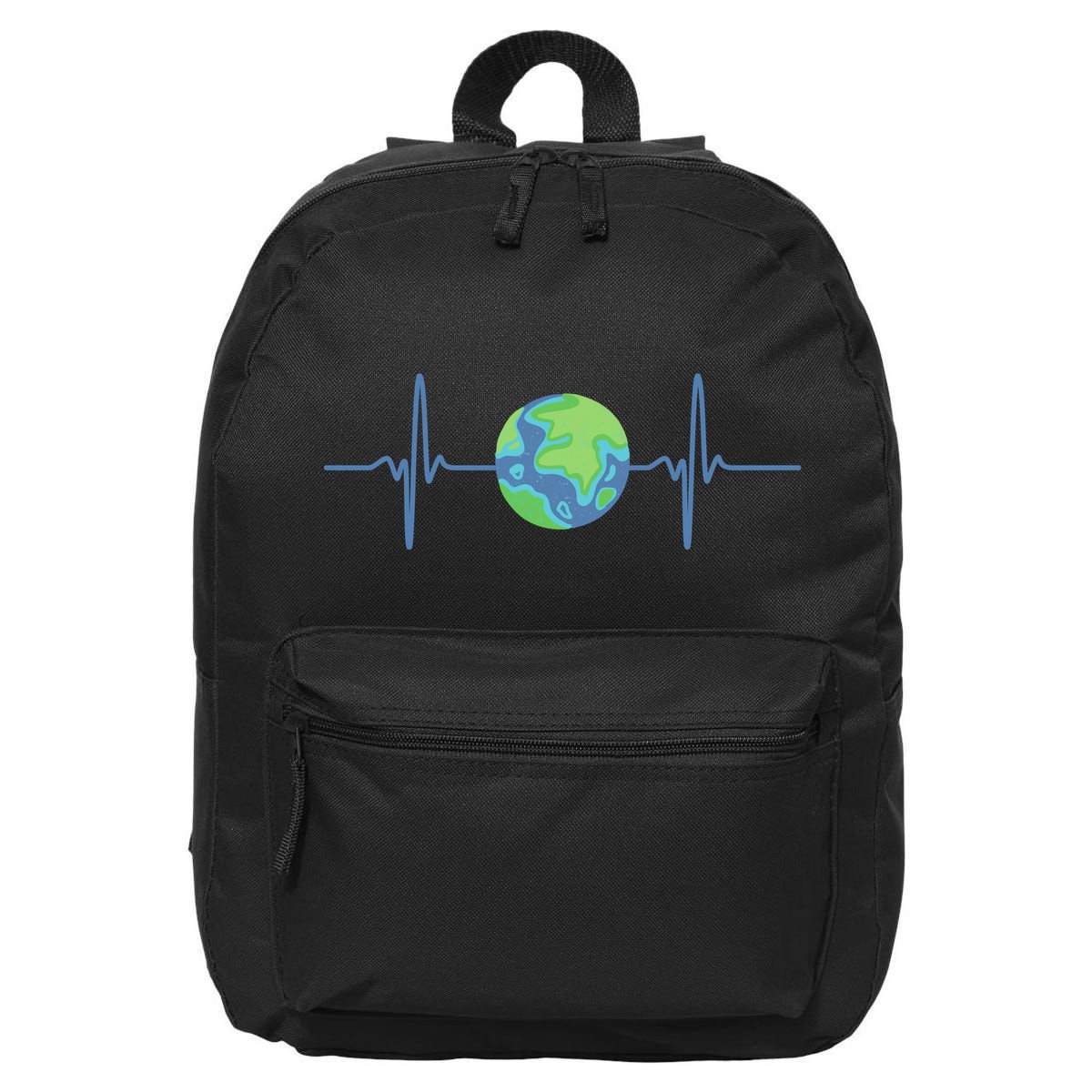 Earth Day Heartbeat 16 in Basic Backpack