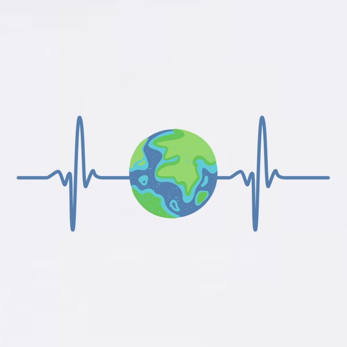 Earth Day Heartbeat T-Shirt