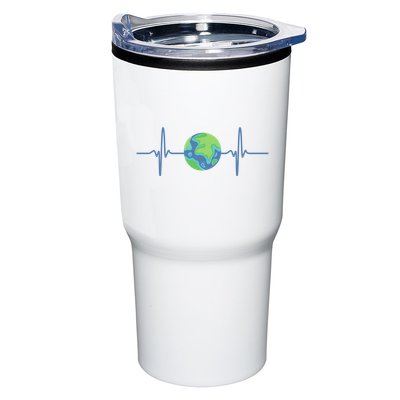 Earth Day Heartbeat Tumbler