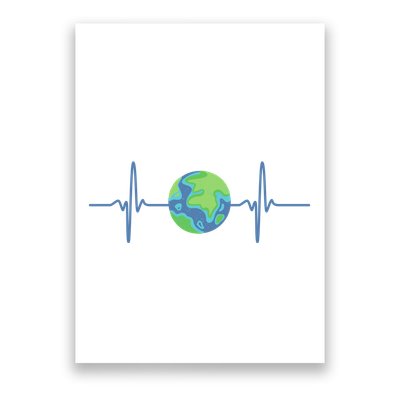 Earth Day Heartbeat Poster