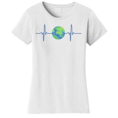 Earth Day Heartbeat Women's T-Shirt