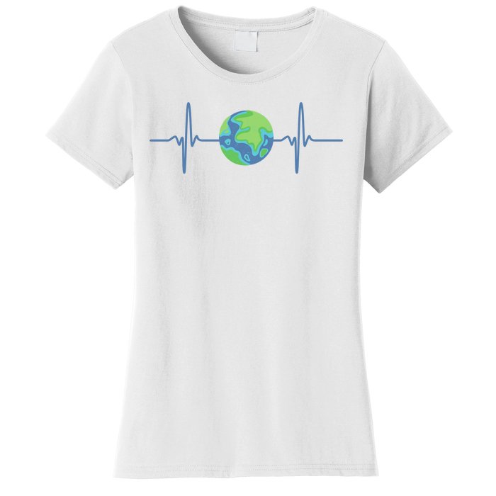 Earth Day Heartbeat Women's T-Shirt