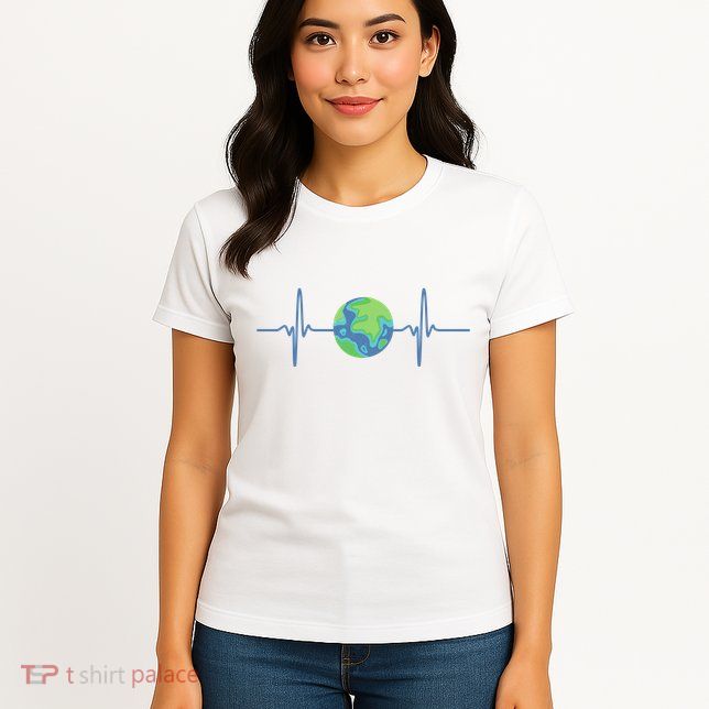Earth Day Heartbeat Women's T-Shirt