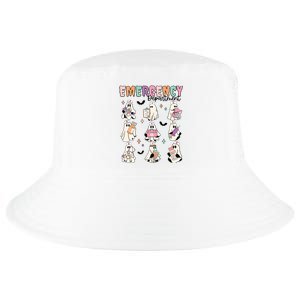 Emergency Department Halloween Nurse Health Care Cool Comfort Performance Bucket Hat