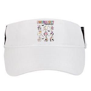 Emergency Department Halloween Nurse Health Care Adult Drive Performance Visor