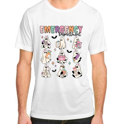 Emergency Department Halloween Nurse Health Care Adult ChromaSoft Performance T-Shirt