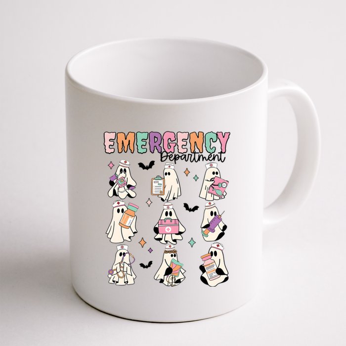 Emergency Department Halloween Nurse Health Care Coffee Mug