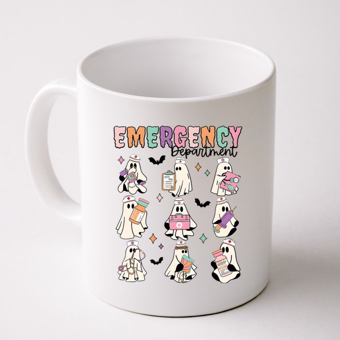 Emergency Department Halloween Nurse Health Care Coffee Mug