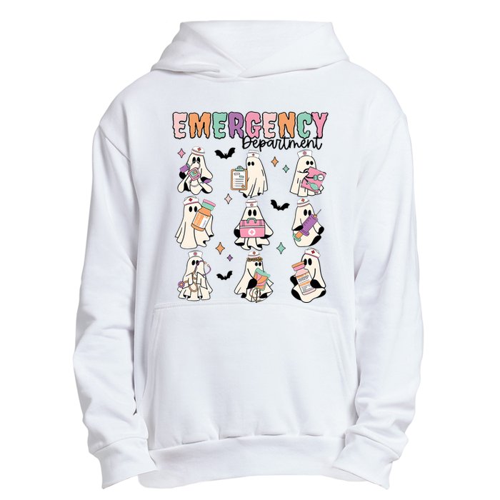 Emergency Department Halloween Nurse Health Care Urban Pullover Hoodie