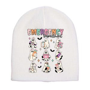 Emergency Department Halloween Nurse Health Care Short Acrylic Beanie