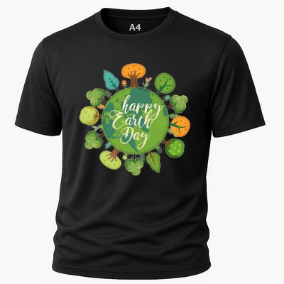 Earth Day Happy Earth Day Trees Performance Shirt