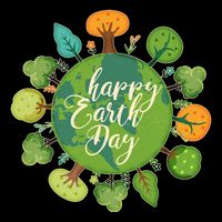 Earth Day Happy Earth Day Trees Backpack