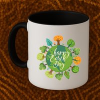 Earth Day Happy Earth Day Trees Mug