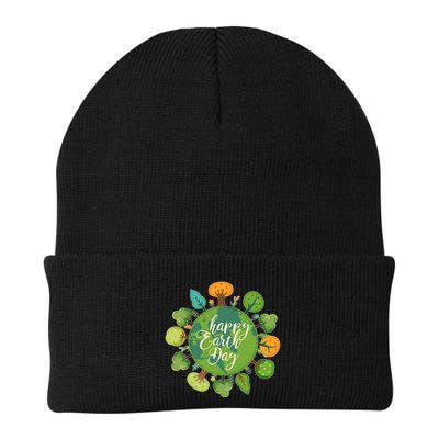 Earth Day Happy Earth Day Trees Beanie