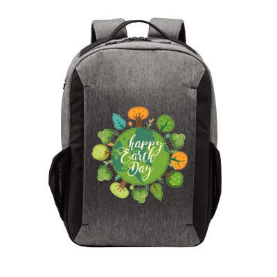 Earth Day Happy Earth Day Trees Vector Backpack