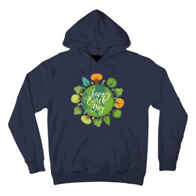 Earth Day Happy Earth Day Trees Tall Hoodie