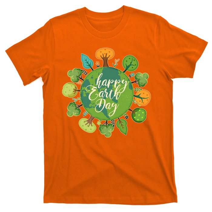 Earth Day Happy Earth Day Trees T-Shirt