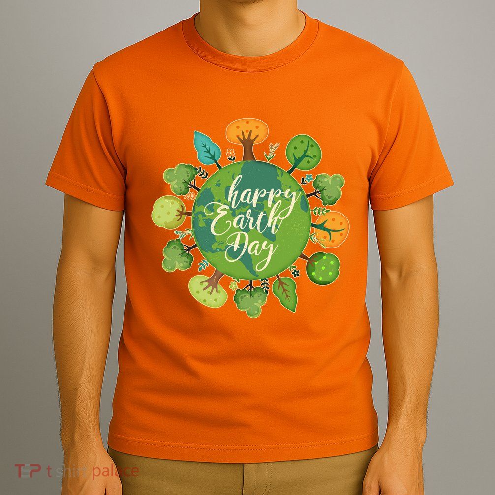 Earth Day Happy Earth Day Trees T-Shirt