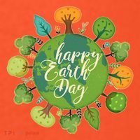 Earth Day Happy Earth Day Trees T-Shirt