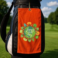 Earth Day Happy Earth Day Trees Golf Towel