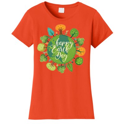 Earth Day Happy Earth Day Trees Women's T-Shirt