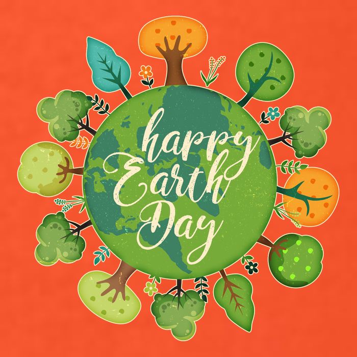 Earth Day Happy Earth Day Trees Kids T-Shirt