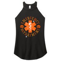 Emergency Department Halloween Emergency Room Nursing Nurse Women's Perfect Tri Rocker Tank