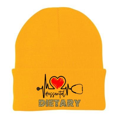 Essential Dietary Heartbeat Dietary Nurse Gift Knit Cap Winter Beanie