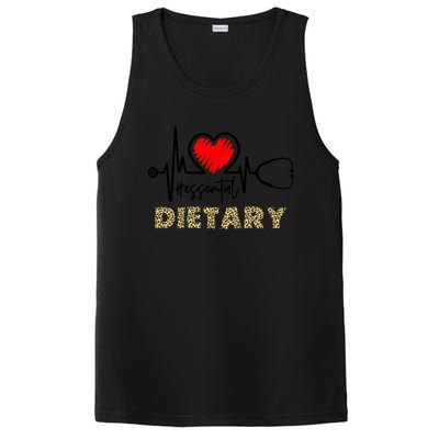 Essential Dietary Heartbeat Dietary Nurse Gift PosiCharge Competitor Tank