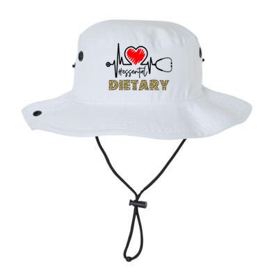 Essential Dietary Heartbeat Dietary Nurse Gift Legacy Cool Fit Booney Bucket Hat