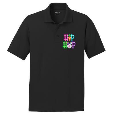 Easter Day Hip Hop Cute Bunny Funny Rabbit PosiCharge RacerMesh Polo