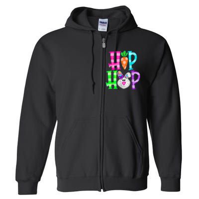 Easter Day Hip Hop Cute Bunny Funny Rabbit Full Zip Hoodie