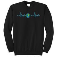 Earth Day Heartbeat Sweatshirt