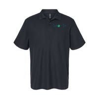 Earth Day Heartbeat Softstyle Adult Sport Polo