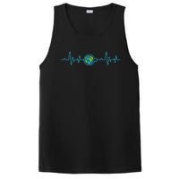 Earth Day Heartbeat PosiCharge Competitor Tank