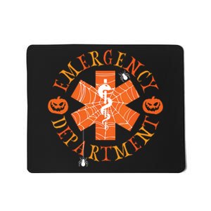 Emergency Department Halloween Emergency Room Nursing Nurse Mousepad